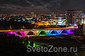 Освещение Астраханского моста в Волгограде