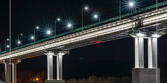 Архитектурное освещение Каширского моста