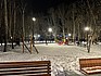 Освещение парка Победы в Ачинске - фотография 3