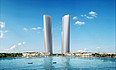 Высотки Lusail Plaza Towers, Катар - фотография 18