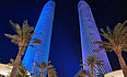 Высотки Lusail Plaza Towers, Катар - фотография 2