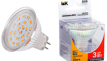 Светодиодные лампы ЕСО IEK®: ассортимент расширен