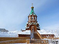 В старейшем красноярском храме появились энергосберегающие лампы