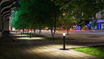 Компания Ledvizor освещает главную улицу города Красноярска