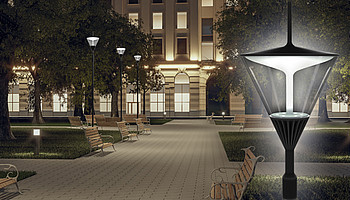 Городское освещение: парковые светильники APEX LED