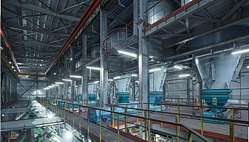 Фабрика окомкования Стойленского ГОКа стала одной из самых энергоэффективных в России