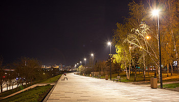 Ledvizor освещает улицы Красноярска