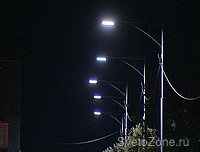 В Петропавловске ртутные фонари заменят на светодиодные