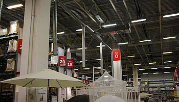 IKEA выбирает светильники «Ферекс»