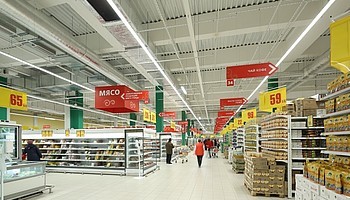 «АШАН» переходит на светодиодное освещение
