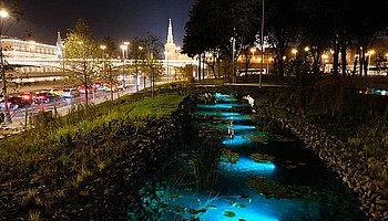 Управляем освещением в Зарядье