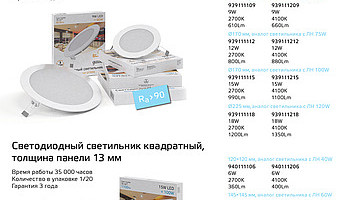 GAUSS. Премьера Gauss. Ультратонкие светильники DOWNLIGHT