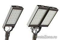 Уличные светодиодные светильники серии EcoWay LL ДКУ-02-095-ХХХХ-65Д и LL-ДКУ-02-190-ХХХХ-65Д от компании "РЭСТО"