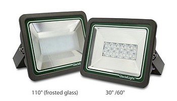 Новый светодиодный прожектор GlacialLight GL-FL180 для всепогодных условий