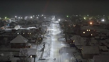 Светодиодное освещение городских улиц УВА, Удмуртия. Видео отчет.