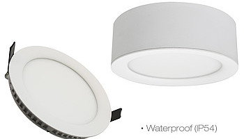 Водостойкий потолочный светодиодный светильник GlacialLight GL-DL06-IP
